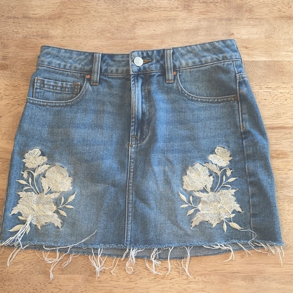 Denim skirt